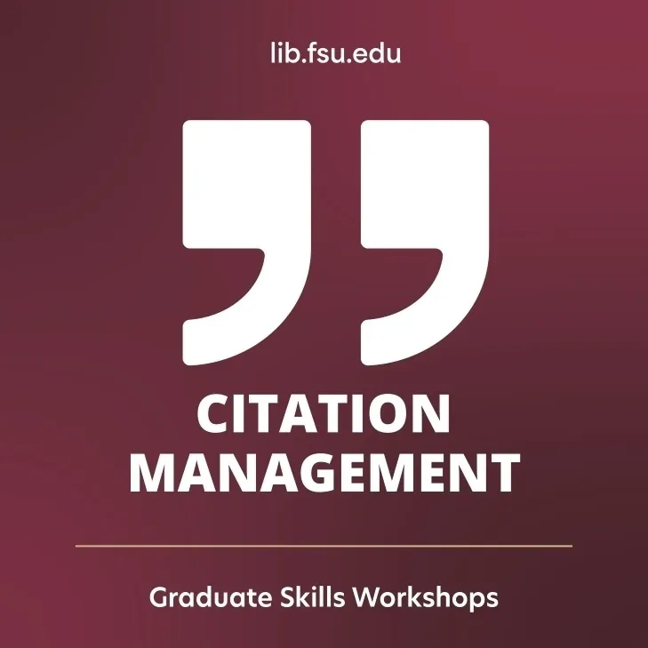 Introduction to Citation Management Using Zotero